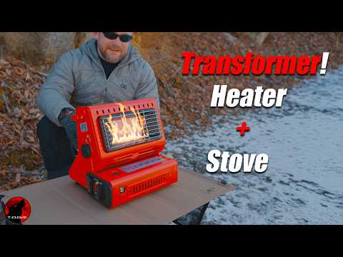 Your Mr. Heater Buddy Can't Do This - Transformer Heater + Stove