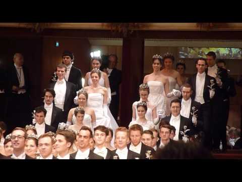 Wiener Opernball 2017, Einzug der Debütanten