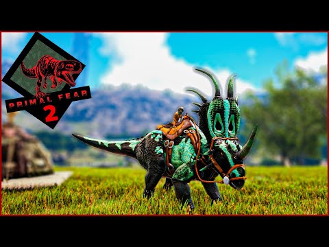 Ark Primal Fear Temp 2 Ep.5: DOMEI O PRIMEIRO DINO, ELE É MUITO TOP!!!