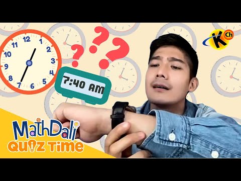Analog Clock and Digital Clock MathDali #QuizTime