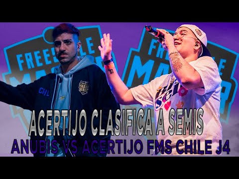 Acertijo clasifica a semis | Anubis vs Acertijo Fms Chile J4 Votación