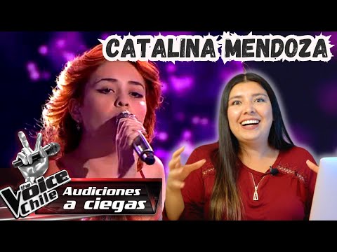 HERMOSO THE VOICE CHILE CATALINA MENDOZA - La llorona | Audiciones a Ciegas | VOCAL COACH REACCIONA