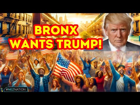 ????EXPLOSIVE: Trump Rally in the Bronx Sends AOC into a RAGE! Residents: "We welcome him"