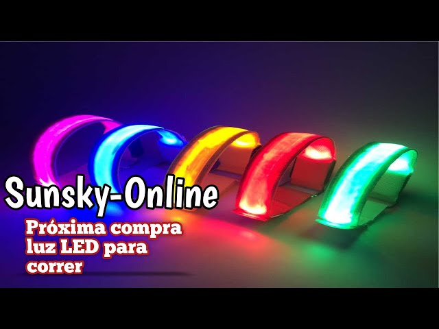 Vídeo relacionado con flintronic Bandas Reflectantes Set de 4, Brazalete LED Running con 3 Modos de Iluminación, Recargable Pulsera LED de Seguridad Brazalete para Correr, Verde