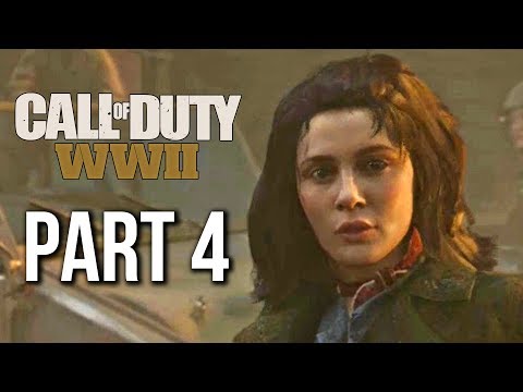 Call of Duty WW2 Gameplay Walkthrough Part 4 - S.O.E (no commentary) CAMPAIGN