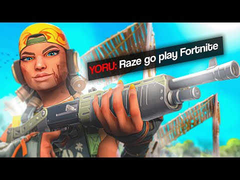 '' Raze go Play FORTNITE Bro ''