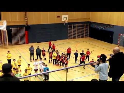 SV Gerasdorf U11 - Luca Spieler des Turniers U12 Hinterbruehl