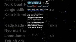 Download lagu Lirik Lagu DJ Jarang Pulang X Adik Jando Abe Dudo Sound Viral Tiktok Terbaru#liriklagu #djremix #fyp mp3 Download lagu Lirik Lagu DJ Jarang Pulang X Adik Jando Abe Dudo Sound Viral Tiktok Terbaru#liriklagu #djremix #fyp mp3