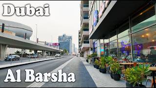 Al Barsha Dubai 🇦🇪 | Best Residential & Commercial Place | Evening Walking Tour 