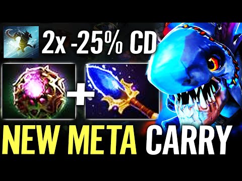 🔥 GOD SLARK Octarine + Aghanim WTF Carry Build — NEW META -25% CD 2x Charge Pounce Dota 2 Pro