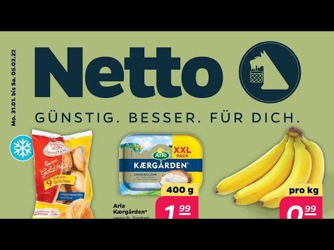 🛒 Netto Katalog Prospekt 31. Januar bis 5. Februar 2022 - Neuigkeiten, Angebote Deutschland 🇩🇪