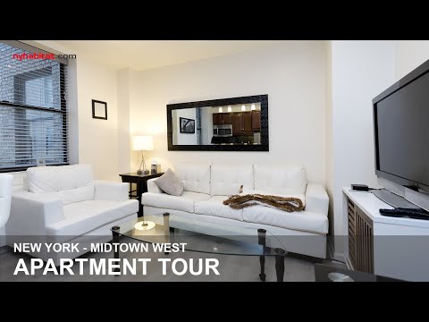 Midtown West, New York | 1-Bedroom Furnished Apartment Video Tour