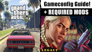 How to Install Gameconfig in GTA 5 | Complete Guide - Legacy 🔥