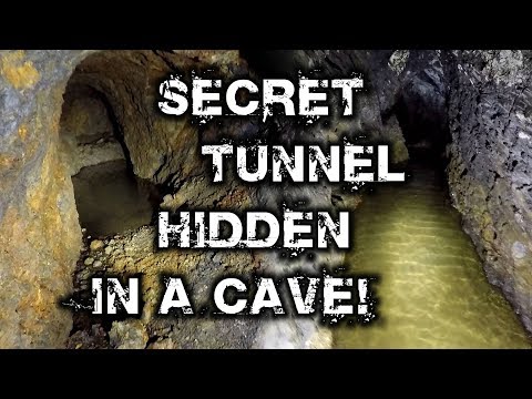 Tip Off - Secret Tunnel Hidden in a Cave!