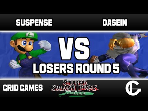 Suspense (Luigi) VS Dasein (Sheik) | Grid Melee BiWeekly 28 | Losers Round 5