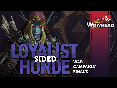 Loyalist Sided Horde War Campaign Finale Cutscene