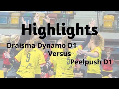 Highlights 18-12-2021 Draisma Dynamo D1 versus Peelpush D1