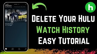 How to Delete Watch History in Hulu !