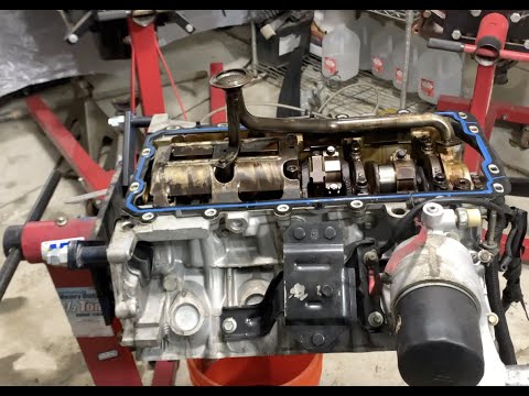(MOTOR FULLY STRIPPED) 4.6 DOHC cobra engine rebuild Pt. 3