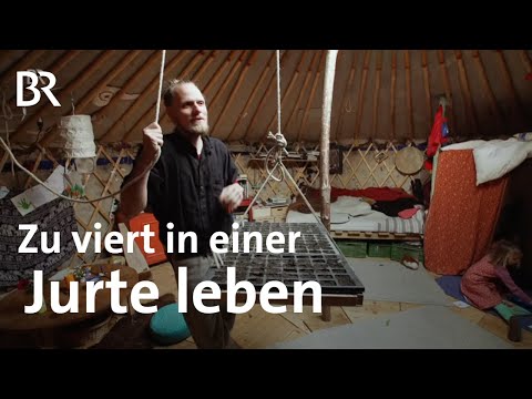 Zu viert auf sechs Metern Durchmesser: Die Jurten-Familie im Zelt | Stationen | BR