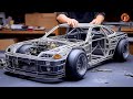 Building 2 500 RC Nissan GT R With Real Mechanisms Step By Step Guide By RCPlayGround