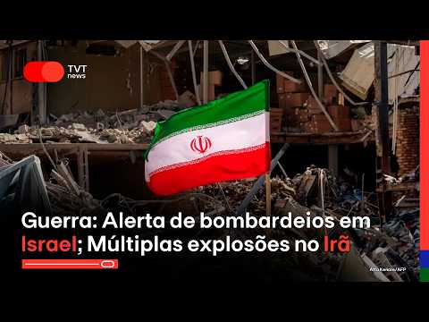 Guerra: Alerta de bombardeios em Israel; Múltiplas explosões no Irã | TVT News 1ª Edição - 05/03/26
