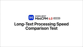 MiniCPM4 - Efficient Edge-Side Large Model