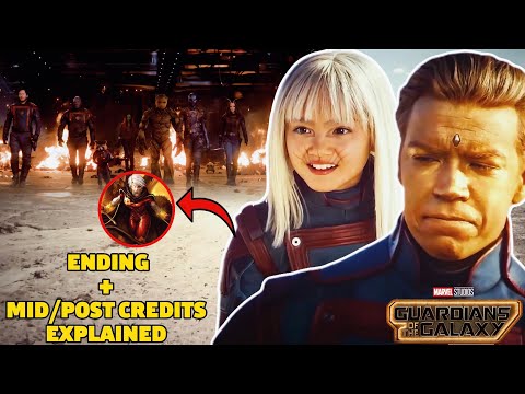 New Guardians | GUARDIANS OF THE GALAXY VOL3 Ending + Mid/Post Credit Scenes Explained