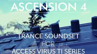 Video thumbnail for Ascension 4 Trance Soundset for Access Virus TI Series - Uplifting/Hard/Prog Trance Patches 2026 by Kulshan Studios | Professional Synth Presets
