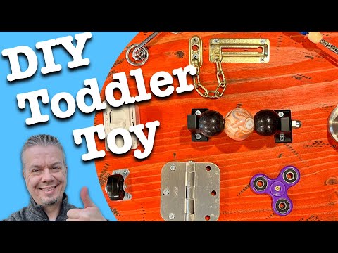 DIY Busy Board: Create Your Own Custom Sensory Activity Board!