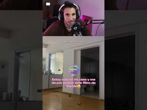 I used the Barbie filter and this #shorts appeared