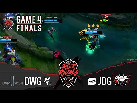 [FINALS] DWG vs JDG | H/L 07.07 | 2019 Rift Rivals