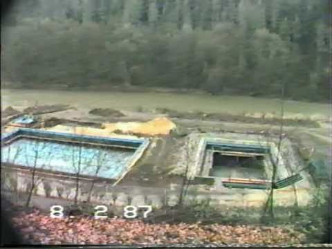 Kyllburg Eifel - Umbau und Renovierung „altes Freibad" 1986/87