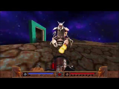 Powerslave EX Final Boss   Flamethrower Only