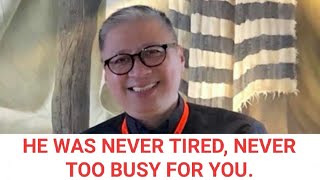Download Lagu 02-04-2020 | HE WAS NEVER TIRED, NEVER TOO BUSY FOR YOU - Fr. Dave Concepcion Thumbnail