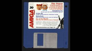 Amiga Floppy Disk Loader (Amiga Format Magazine) Amiga Format # 020 1991