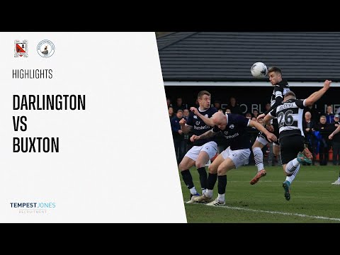 Darlington 2-1 Buxton - National League North - 2023/24