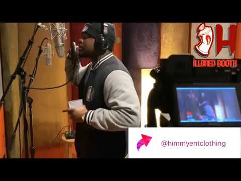 Don Diz in the booth at the Illbred Hooligans podcast