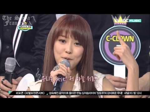 Yung Joo's rap @ MBC Show Champion (04.12.2012)