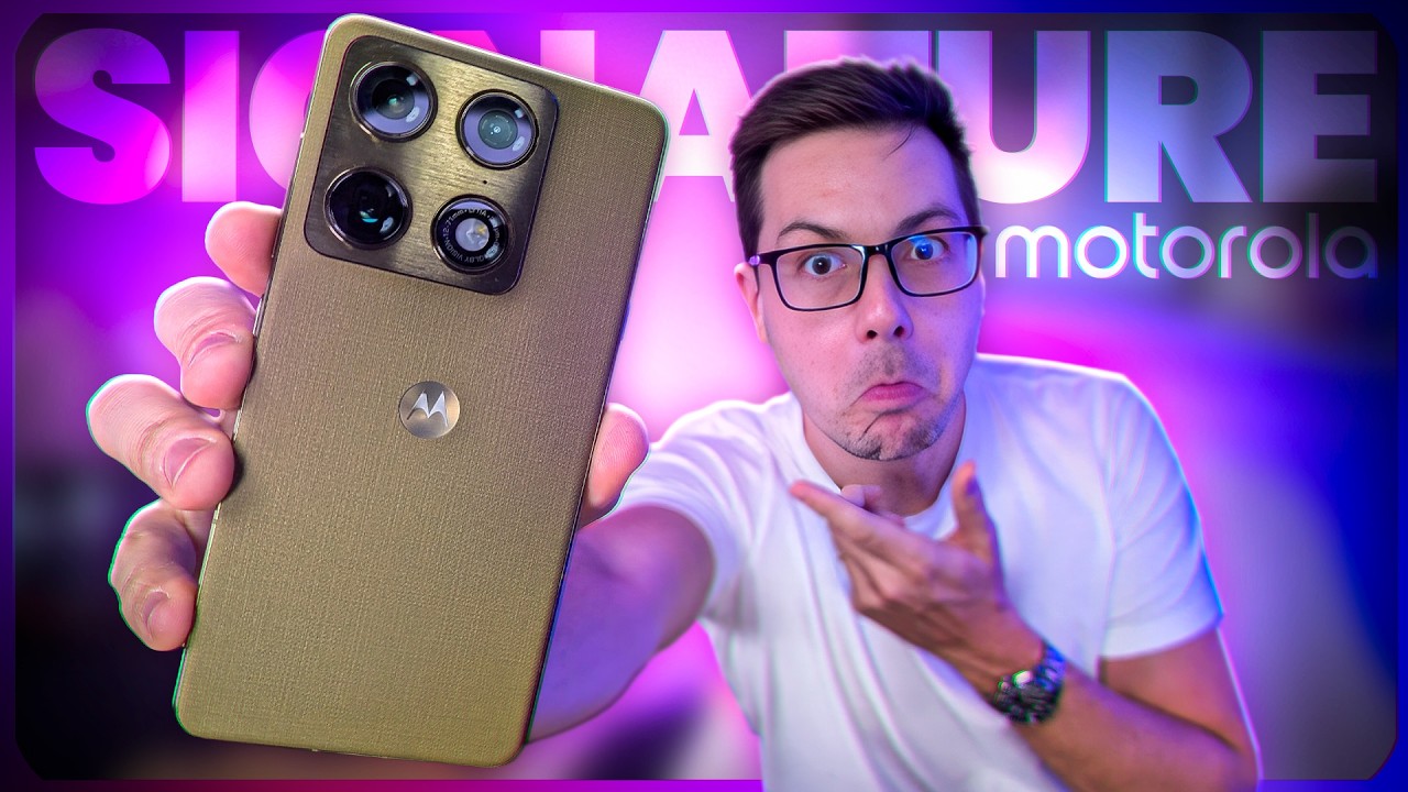 Motorola SIGNATURE: O TOPO DE LINHA definitivo da MOTOROLA!