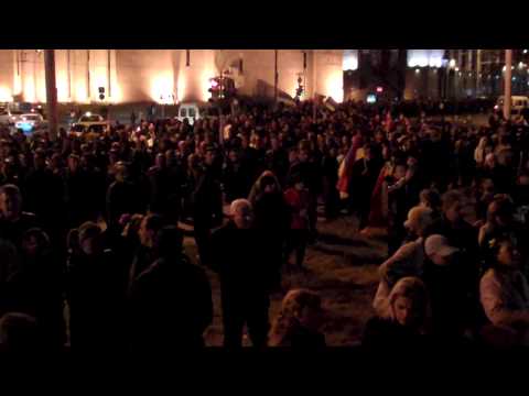 Opposition rally in Yerevan 1 March 2010