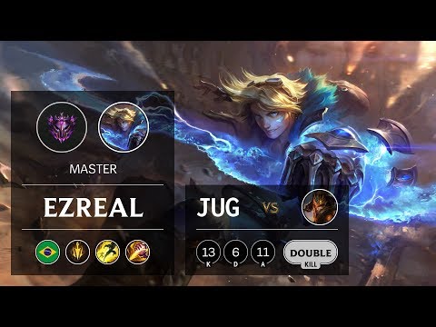 Ezreal Jungle vs Jarvan IV - BR Master Patch 10.1