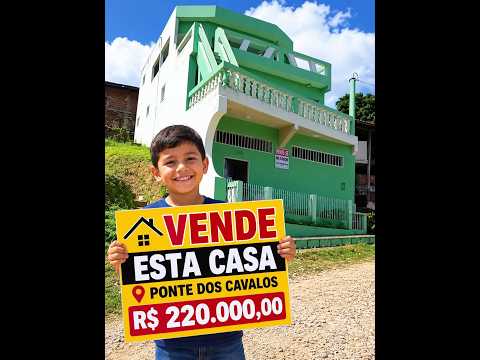 CASA À VENDA EM PONTE DOS CARVALHOS – CABO DE SANTO AGOSTINHO/PE whatsapp 81986238855