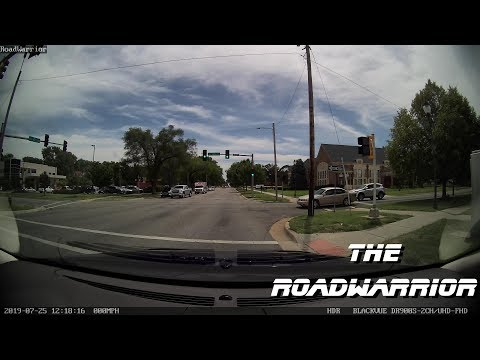 Ambulance confused pickup into pulling in front of a fire truck