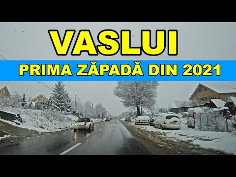 Orasul VASLUI intrare dinspre Negresti pe DN 15D - str Calugareni