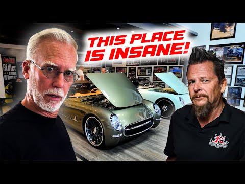 DAVE KINDIG hat mich angerufen, um einen V12 LS zu BAUEN – Kindig It Design SHOP TOUR!