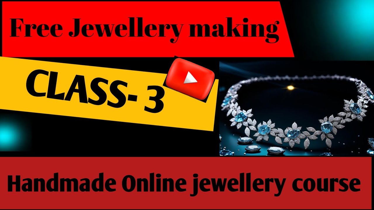 Free Jewellery making class-3 // Online jewellery making course @Payal_creations #easy for