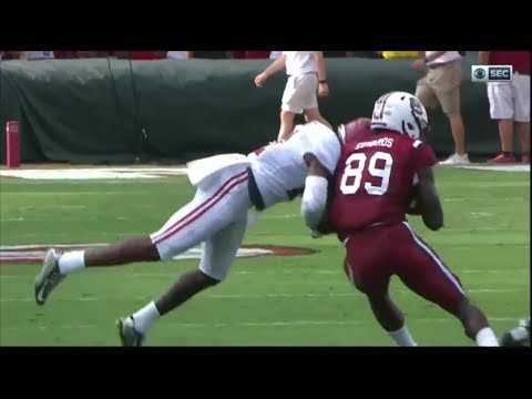 2019 USC vs Alabama - Bryan Edwards 10 Yd Run