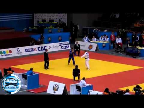 European Judo Championship Chelyabinsk 2012 -66kg GADANOV Alim (RUS)-FASIE Dan Gheorghe (ROU)
