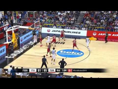 EuroBasket 2015  Türkiye İtalya  -  Turkey İtaly